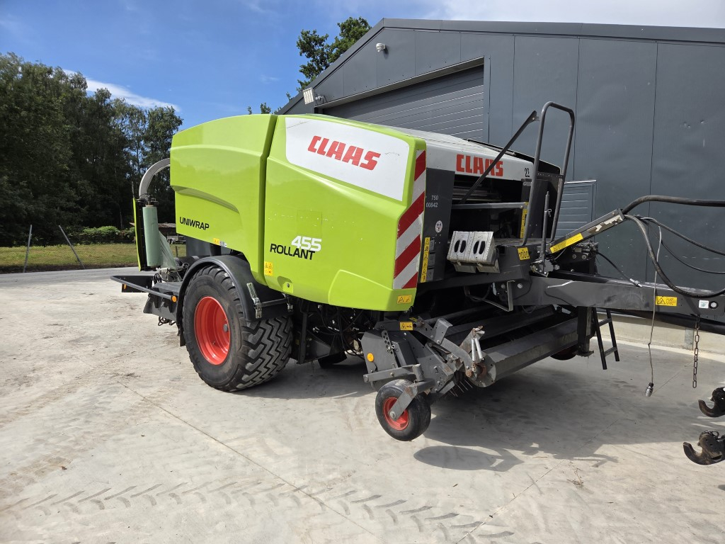 2015 CLAAS ROLLANT 455 UNIWRAP